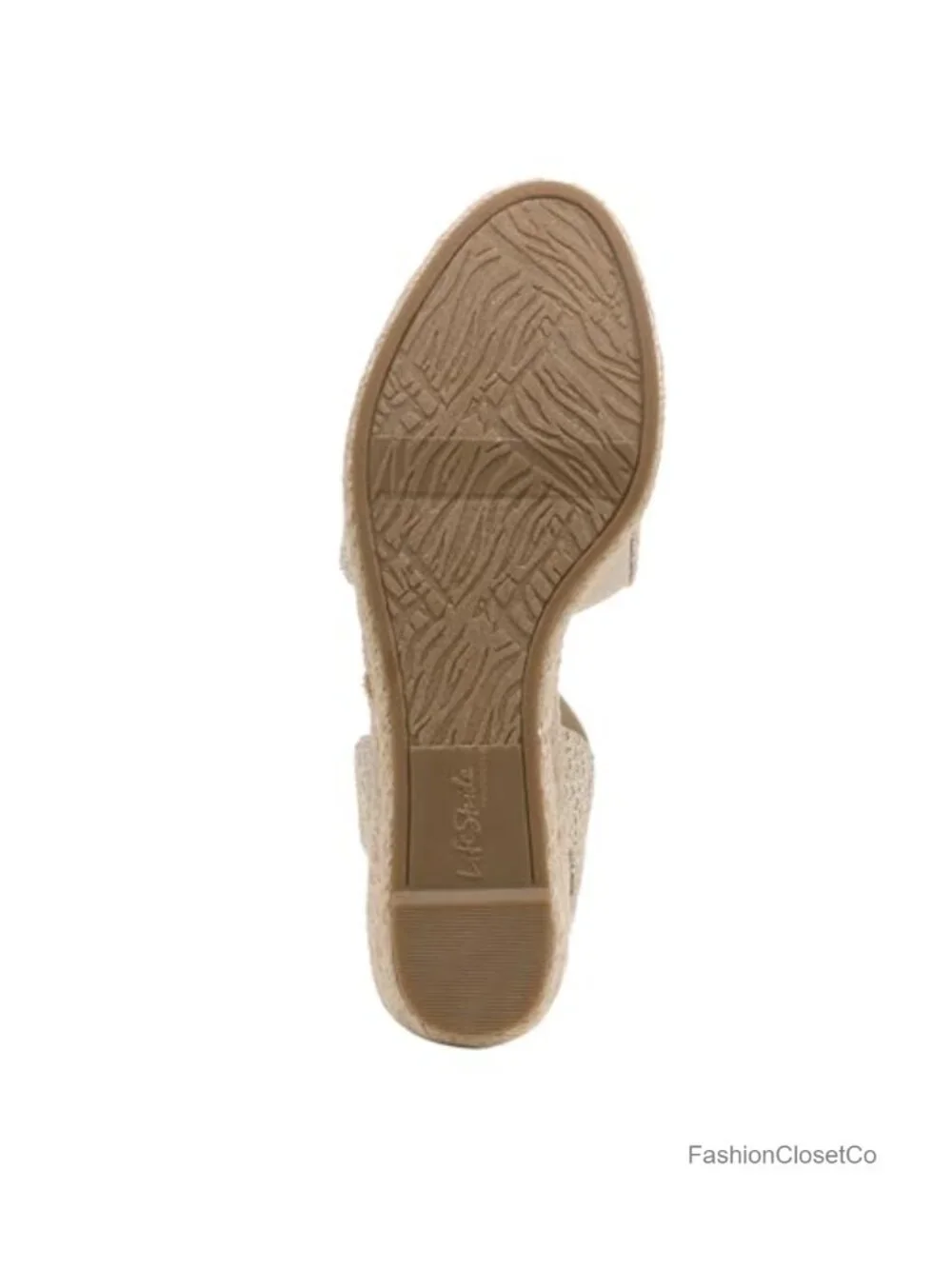 Canvas Espadrille Wedge Slip-On Loafers with Woven Heel